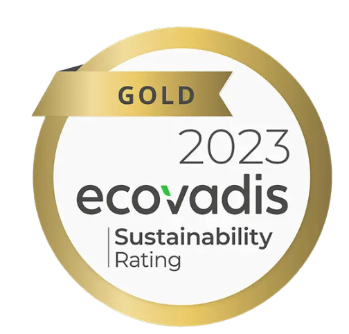 Ecovadis 2023 Gold Rating