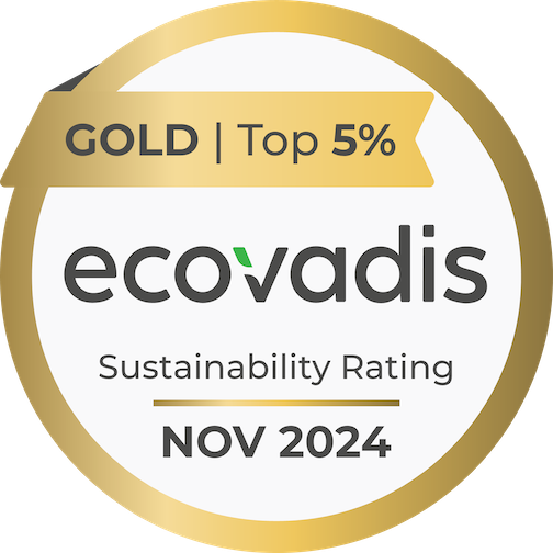 Ecovadis 2023 Gold Rating